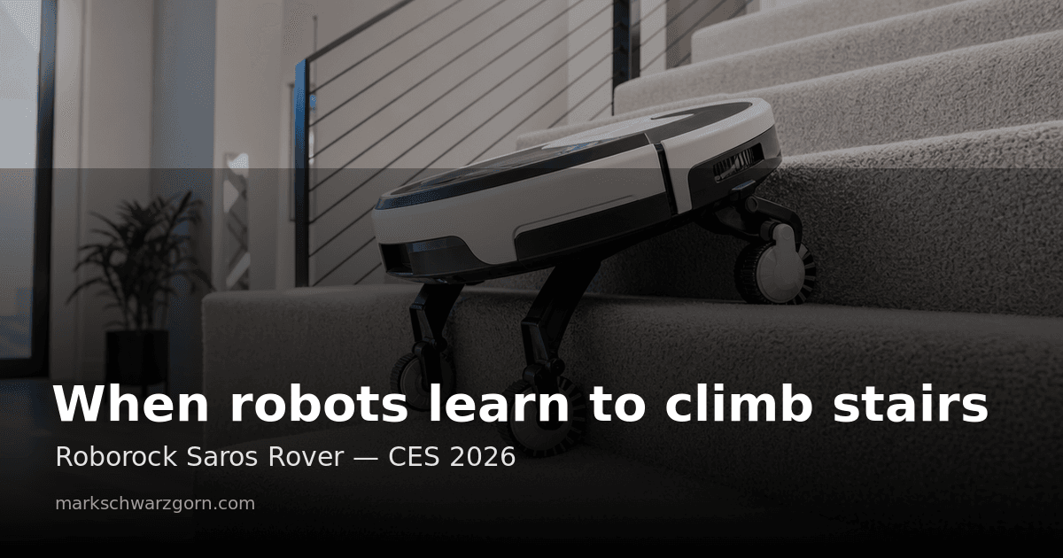 When Robots Learn to Climb Stairs
